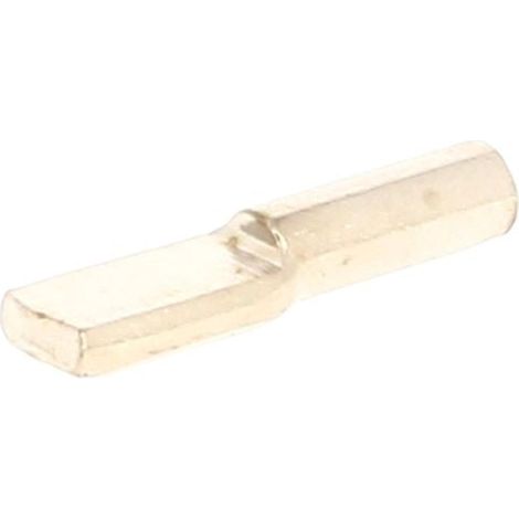 Taquet Violon Support Etagère Ø 3 (Plat 4X7) Acier Zingué
