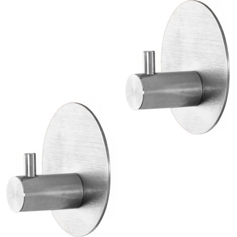Appendini portasciugamani in acciaio cromo satinato Metal (1/5)