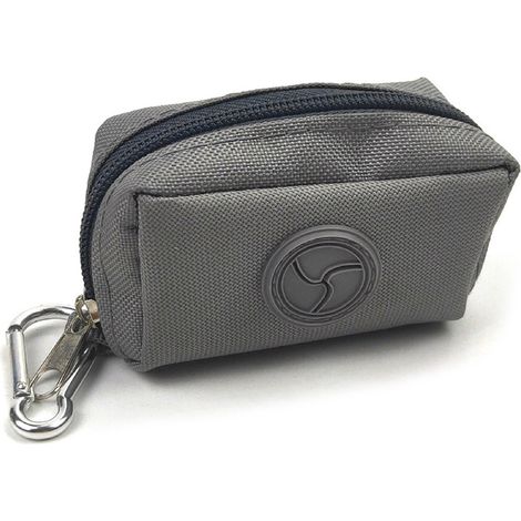 Distributeur de sacs à déjections canines portable avec porte-laisse-AquaForge
