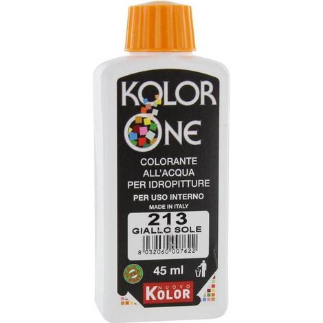12 x COLORANTE KOLOR ONE 45 ML GIALLO SOLE 213