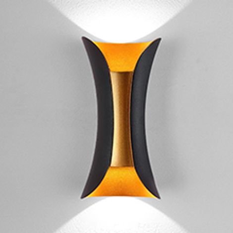 Applique murale LED 10 W (blanc froid), étanche et résistante au vent, en ABS, style minimaliste moderne (1/5)