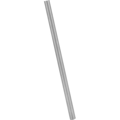 Barre ronde en acier au tungstène massif, couleur argent, diamètre 5 mm, longueur 100 mm (1/5)