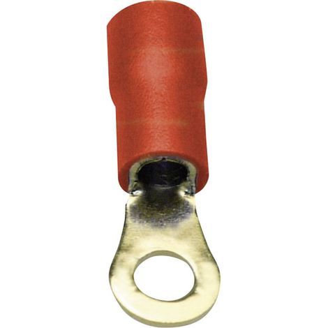 Sinuslive RKS-1,5 P Cosse à oeillet Section max.=1.50 mm² Ø du trou=4 mm partiellement isolé rouge 1 (1/2)