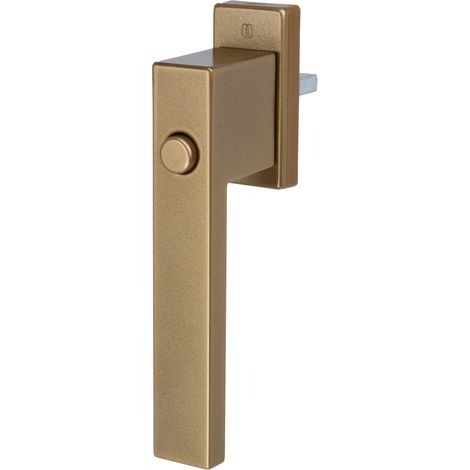Fenstergriff Fensterolive Rasterolive Kindersicherung Druckknopf Fensterbeschlag Gold (1/3)