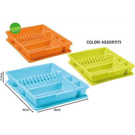 SCOLAPIATTI CON VASSOIO cm 45x35x9h