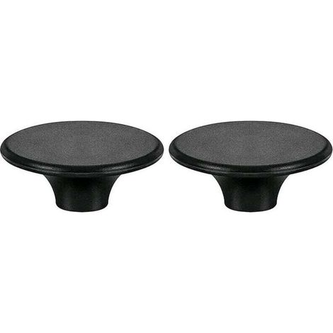 Bouton Four - Bakélite - 5,1 x 2,8 cm - Pour Couvercle Casserole - 2 Pièces (1/4)