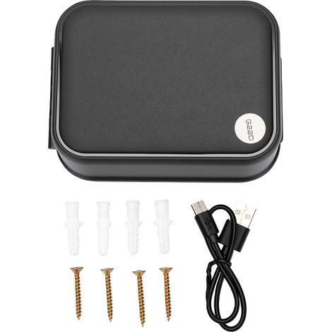 Cassetta portachiavi intelligente con serratura elettronica Bluetooth per casa, appartamenti in affitto e uffici. (1/5)