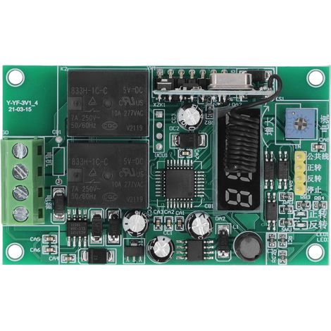 Module de commande à distance sans fil pour moteur CC, rotation horaire/antihoraire, carte de contrôle moteur 75 mAh (1/5)