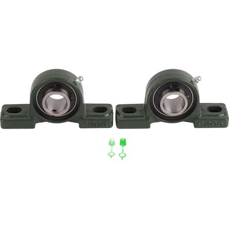 2 Pcs UCP205 25mm Self Alignment Pillow Block Bearing Mounted Unit Bearing (1/5)