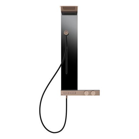 Gessi HI-FI, Duschkombination zur Aufputz-Wandmontage mit