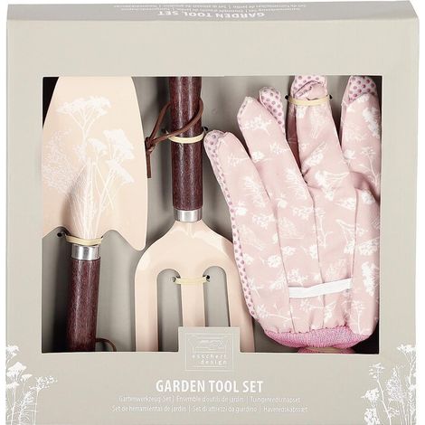 Gartengeräte / Handschuhe im Set 3fach sortiert