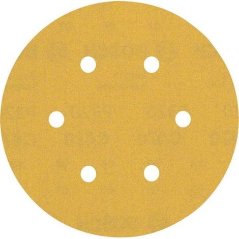 Bosch Professional 50x Expert C470 con 6 fori (per legno duro, vernice su legno, Ø 150 mm, grana 320, accessori Levigatrice eccentrica) (1/5)