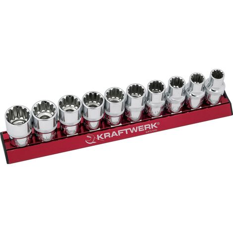 Kraftwerk COMBI-Set de douilles MAGALU 1/2" 10 pièces