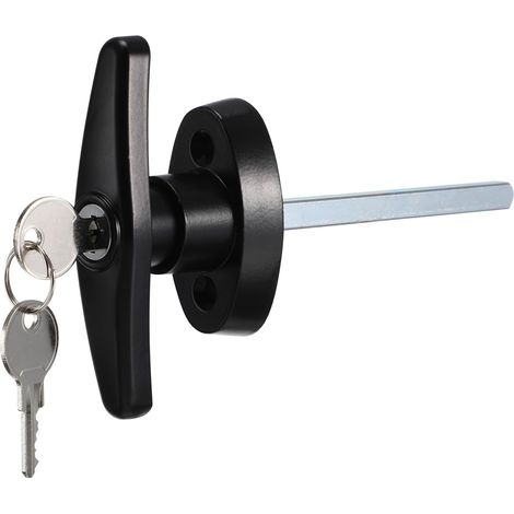 Serrure à poignée en T HOMSFOU pour armoire de distribution électrique (1/5)