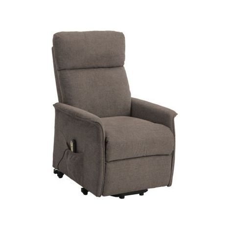 Poltrona Relax Alzapersona Marrone Motorizzata 66 x 90 x h 97 cm Portata 120 kg