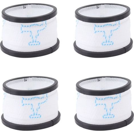 Lot de 4 Filtres de Rechange pour Aspirateur INSE S600 S6P S6, Cartouches Filtrantes Réutilisables Lavables, Filtres à Mailles de Mise à Niveau à Forte Adsorption, Accessoires (1/5)
