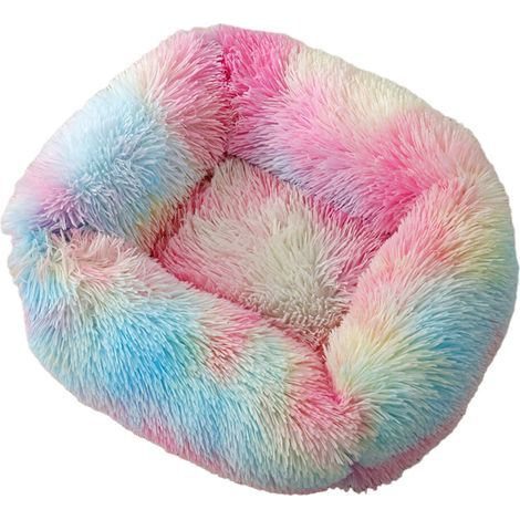 Coussin de canapé pour chat, lit pour animaux-Poudre colorée S (1/5)