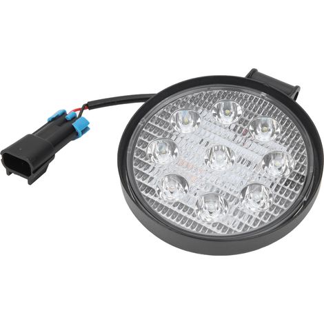 Phare de travail rond 27W 9LED IP67 étanche pour voiture, éclairage universel 12V, lampe auxiliaire de projecteur extérieure (1/5)