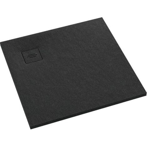 Duschwanne Stabildense® Ultralight Premium TYTANIT SCHWARZ 80x80 cm