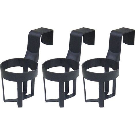 Porte-Gobelet Voiture - Fixation Portière Vitre Dossier Siège - Compatible Bouteilles Canettes - Lot de 3 (1/5)