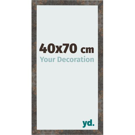 yd. - Cadre photo 40x70 - Metal Oxyde - MDF - Bologna