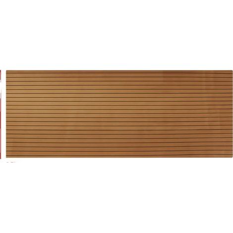 Funda para barco, material EVA duradero, superficie antideslizante, color marrón. (1/2)