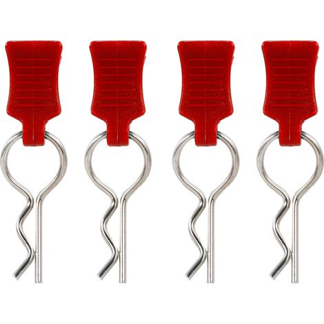 Clips de coque de voiture télécommandés, broches de remplacement pour TRX Hsp Redcat Rc4wd Axial scx10 D90 Hpi 1/10, 4 pièces (1/5)