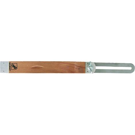 Fausse équerre à coulisse inox 300x220mm – Ajustement précis pour menuiserie – 121403 – Wilmart