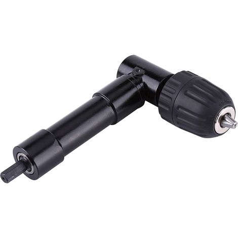 90° rechtwinkliger selbstspannender Bohrfutteradapter für Bohrmaschine, Schraubendreher (1/5)