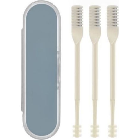 Tondeuse Nez - Double Tête Acier Inoxydable Et ABS - Pour Nez Et Oreilles - 3 Pièces (1/4)
