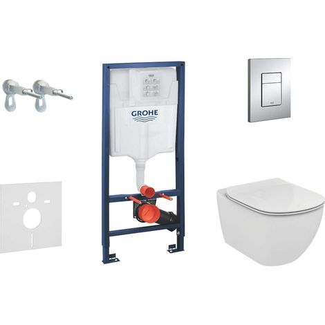 Grohe Rapid SL - Set für Wand-WC + WC und Sitz Ideal Standard Tesi 38528SET-KF
