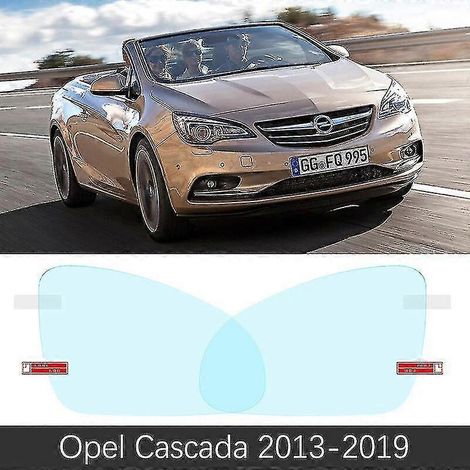 Film de protection pour rétroviseur intérieur Opel Cascada, Holden et Vauxhall (2013-2019) : protection intégrale, anti-buée et imperméable. Accessoires inclus avec les modèles 2014 et 2015. (1/5)