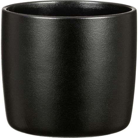 Scheurich Übertopf Solid Ø 15 x 13,7 cm ebano Blumentöpfe & Übertöpfe