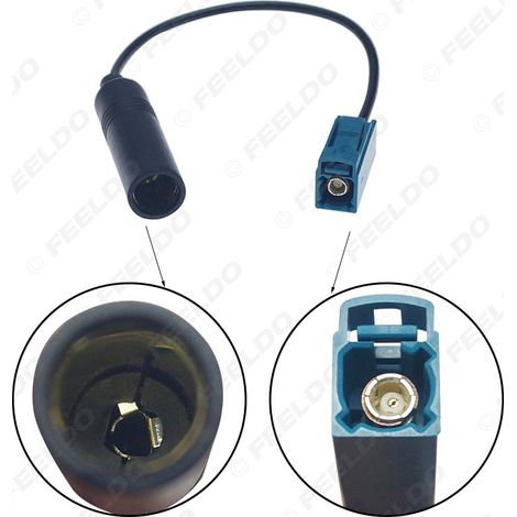 Compatible avec le câble adaptateur d'antenne radio pour Volkswagen New Bora/Sagitar/Tiguan/Golf/New Touran/Passat
