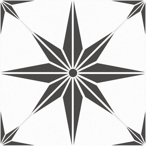 Packung mit 10 Bögen dekorativer, selbstklebender Wandaufkleber für Böden, Küchen, Badezimmer, Tierhäuser, Kamine, PVC-Klebe-Bodenaufkleber (10, schwarz)