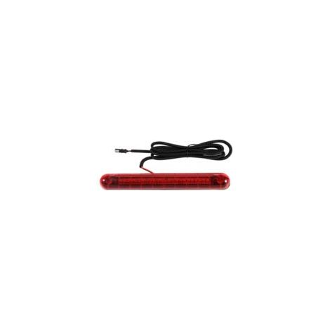 LAN Feu stop universel à LED rouges, 24 LED, troisième feu arrière, montage surélevé, 12 V, par DEBUNS (1/2)