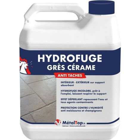 Hydrofuge Gres Cerame - 20 L - Incolore - Metaltop