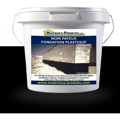 Noir pâteux fondation plastique - 5 Kg Noir - MATPRO (1/4)