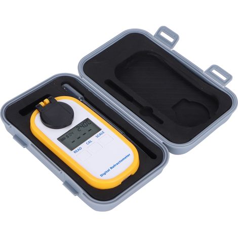 Portable Digital Honey Refractometer 0-90% Handheld Pocket Honey Sugar Concentration Meter