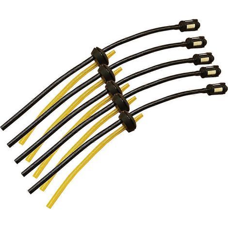 Ensemble de 5 raccords d'huile pour tondeuse à gazon, coupe-bordures, tuyau d'essence, filtre, tuyau d'huile 40-5/139/GX35/140-M (1/3)