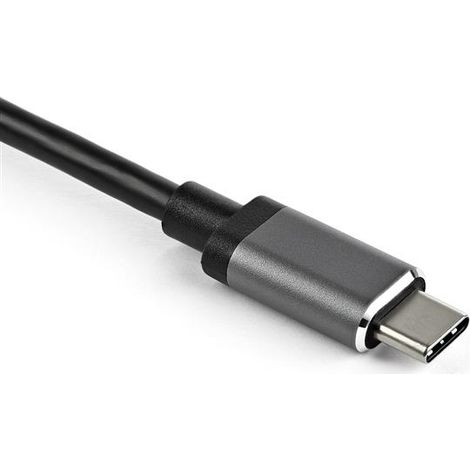 StarTech.com Adaptateur multiport USB-C vers mini DisplayPort ou HDMI - 4K 60 Hz - Convertisseur 2-en-1 (1/3)