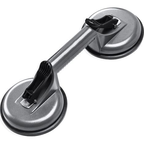 Suction Lifter - Aluminium Vacuum Lifter - For Glass And Smooth Surfaces - 120 Mm Suction Cup - 80 Kg Vertical 100 Kg Horizontal Load - 1 Piece (1/5)