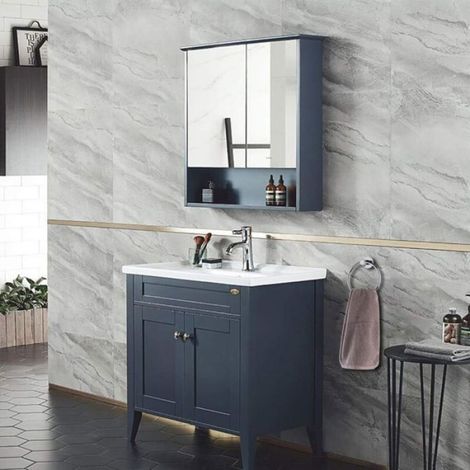 Porte-serviette rond inox - 1 pièce, anneau mural - Pour salle bain, cuisine Cuneary (1/5)