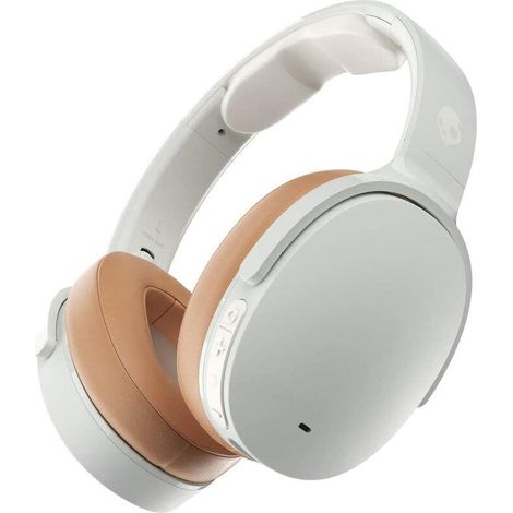 Auriculares Skullcandy Hesh ANC inalámbricos Bluetooth con Cancelación de Ruido, micrófono y USB-C blancos