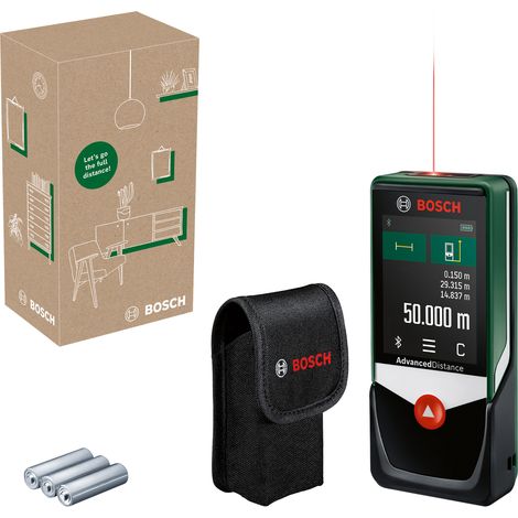 Bosch AdvancedDistance 50 C Medidor Láser de Distancia 50 m