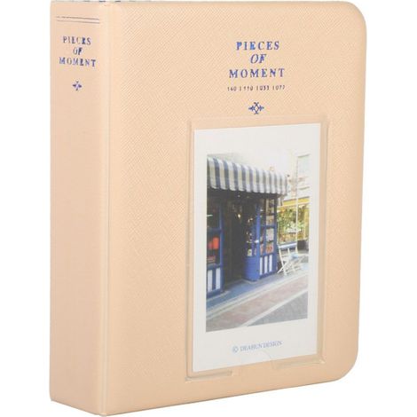 Album Photo - 64 Pochettes - PVC - Pour Photos Miniatures - Bleu Marine - 1 Pièce