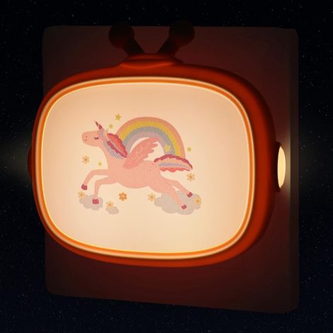 Veilleuse Enfant avec Motif Licorne sur Prise Électrique Décoration Chambre Fille, Accessoire Bébé, List de Naissance, Cadeau Nouveau-né (1/5)