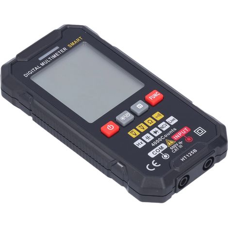 HT125B Digitalmultimeter mit HD-Farbbildschirm, automatischer Bereichswahl, intelligenter Digitalanzeige und Außenspannungsprüfer (1/5)