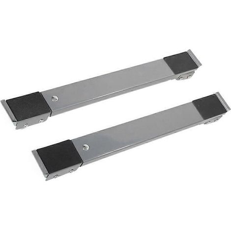 Grille de réfrigérateur réglable en acier inoxydable pour lave-linge 45-70 cm, antirouille, antichoc, supporte jusqu'à 200 kg. (1/5)