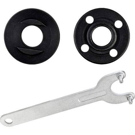 Clé d'angle à bride en métal pour meuleuse Dewalt Milwaukee Makita 193465-4 Bosch Black & Decker Ryobi 12,7 cm (1/5)